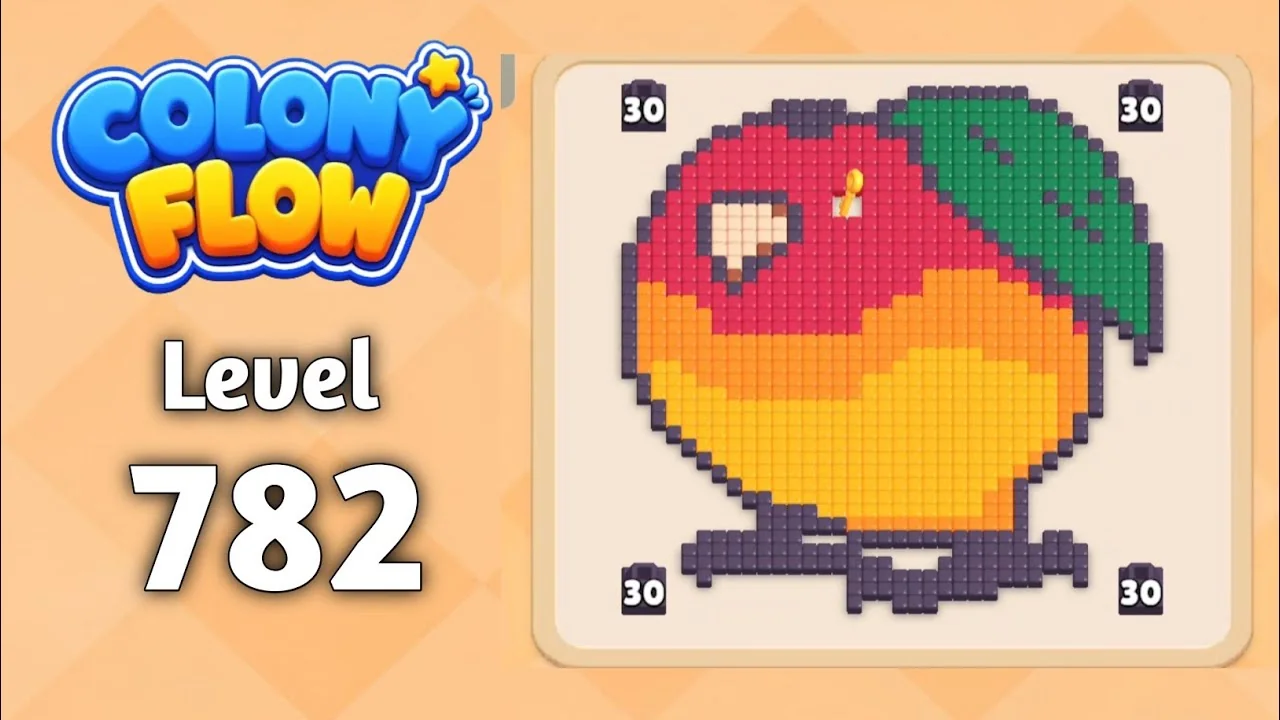 Colony Flow! Level 782 board layout