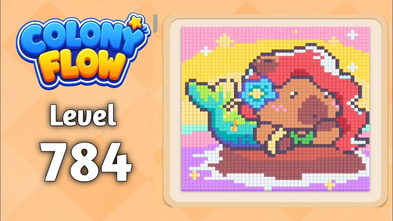 Colony Flow! Level 784 board layout