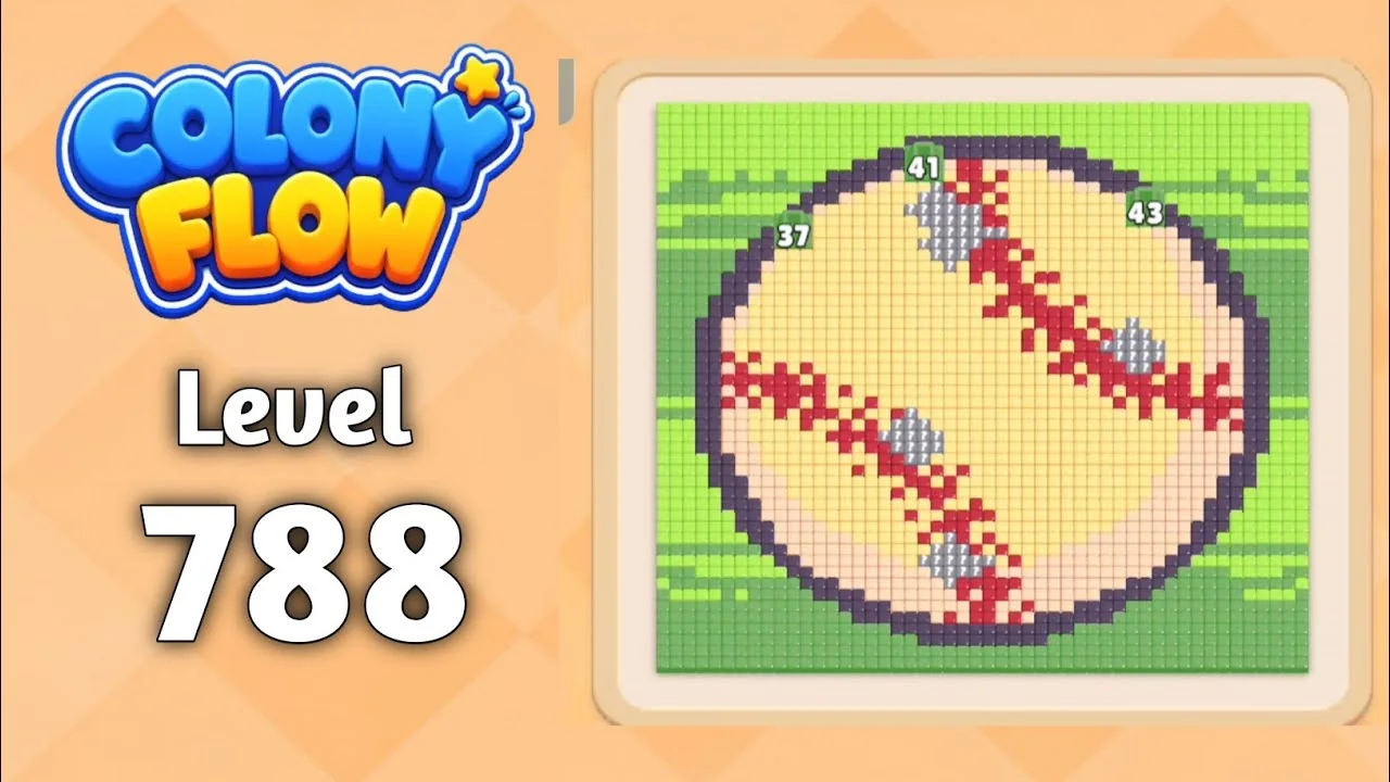 Colony Flow! Level 788 board layout