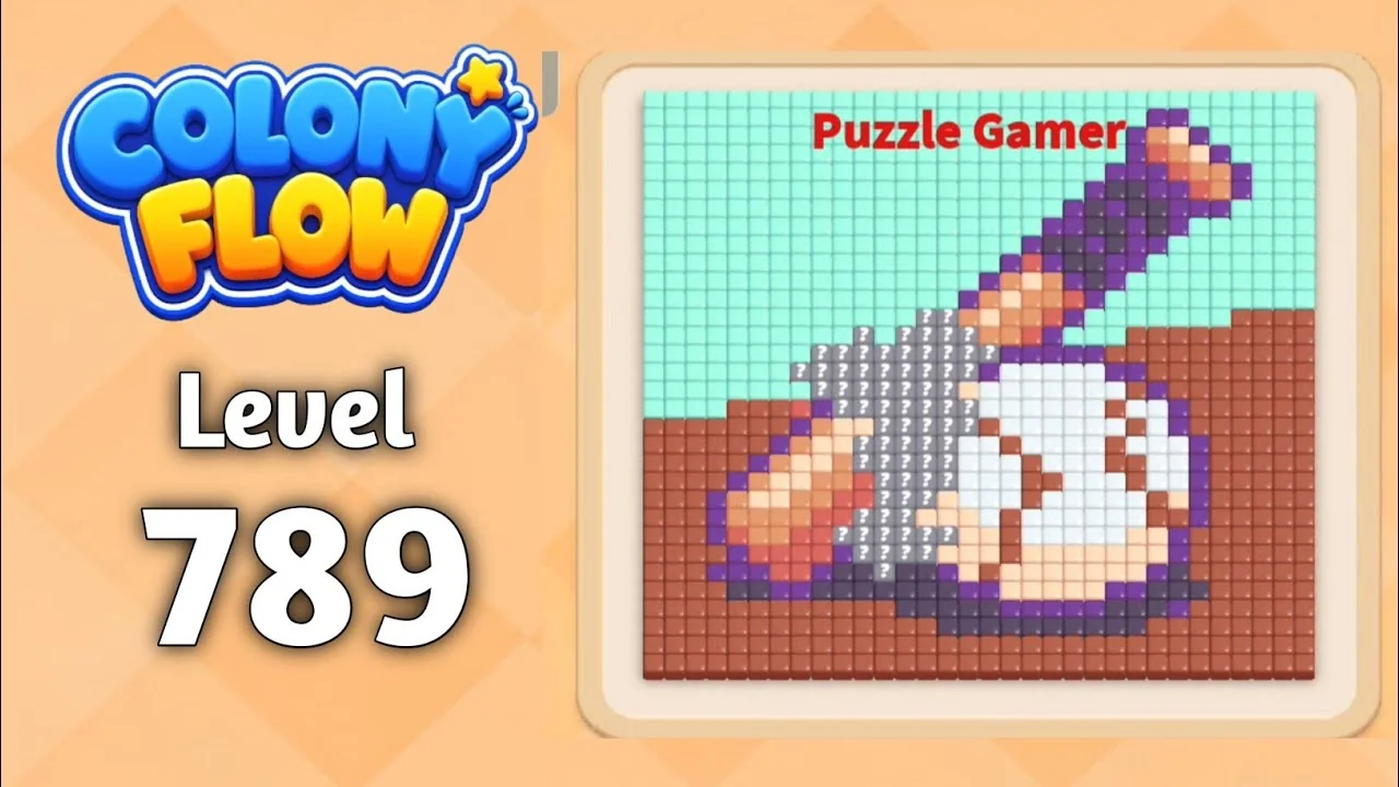 Colony Flow! Level 789 board layout