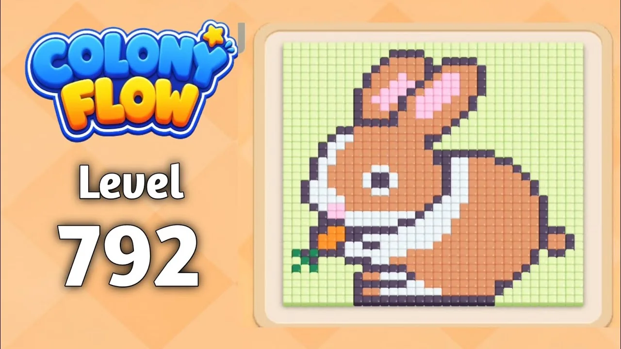 Colony Flow! Level 792 board layout