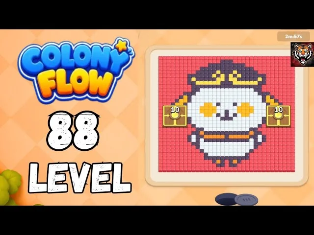Colony Flow! Level 88 board layout
