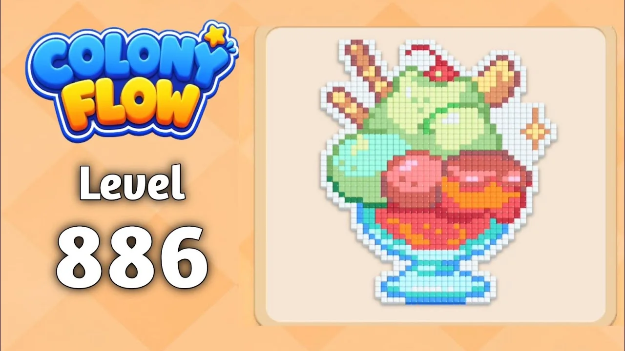 Colony Flow! Level 896 board layout