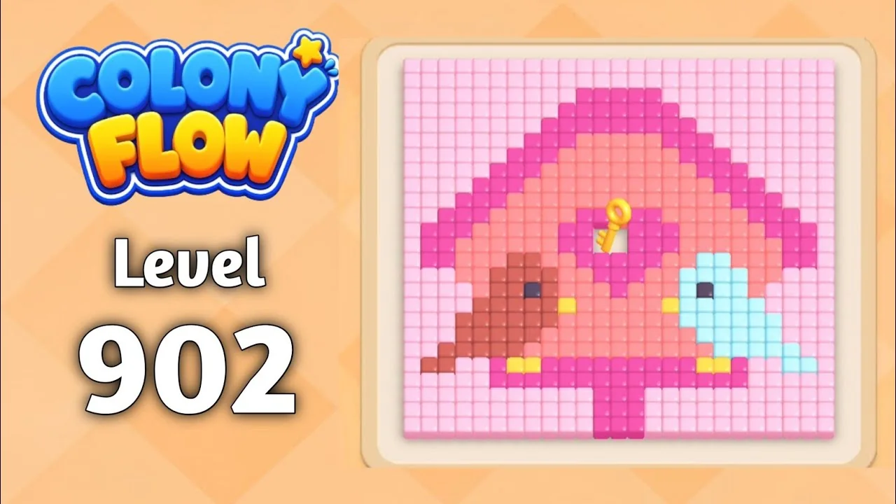 Colony Flow! Level 902 board layout