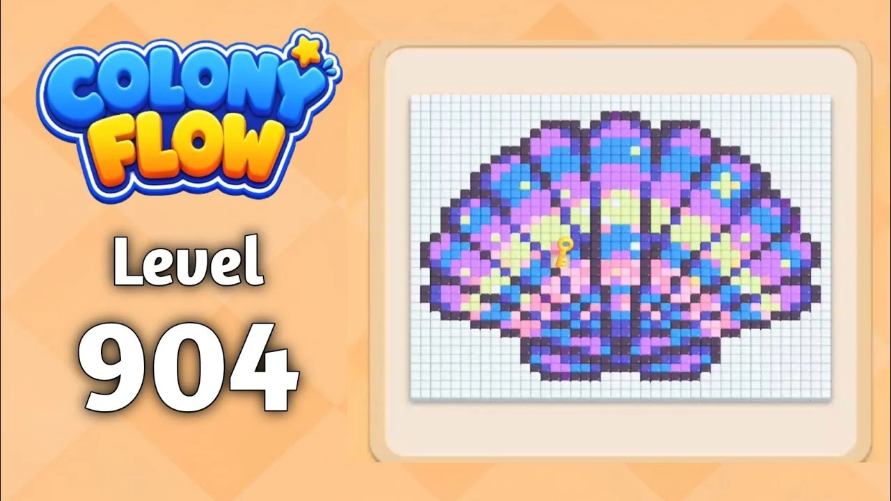 Colony Flow! Level 904 board layout
