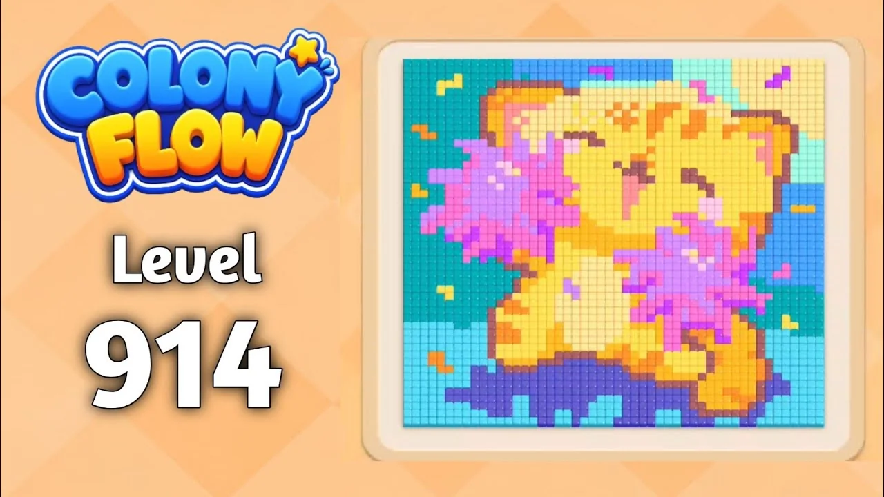 Colony Flow! Level 914 board layout