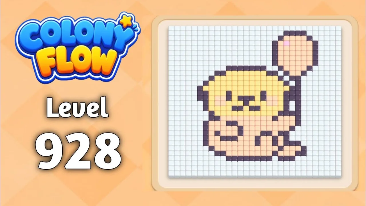 Colony Flow! Level 928 board layout