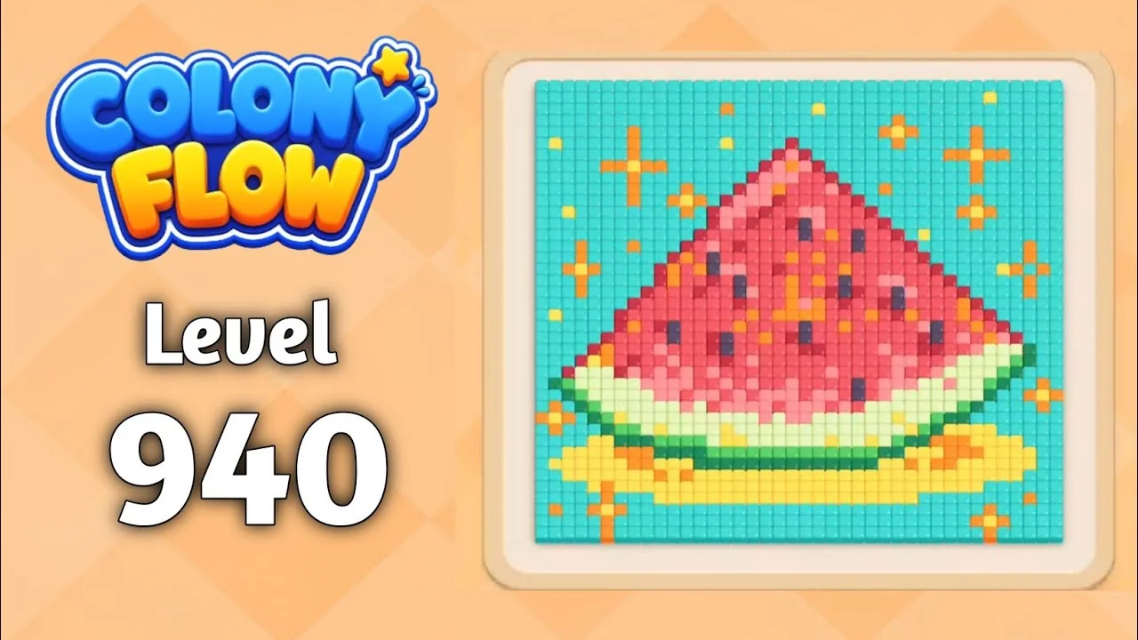 Colony Flow! Level 940 board layout