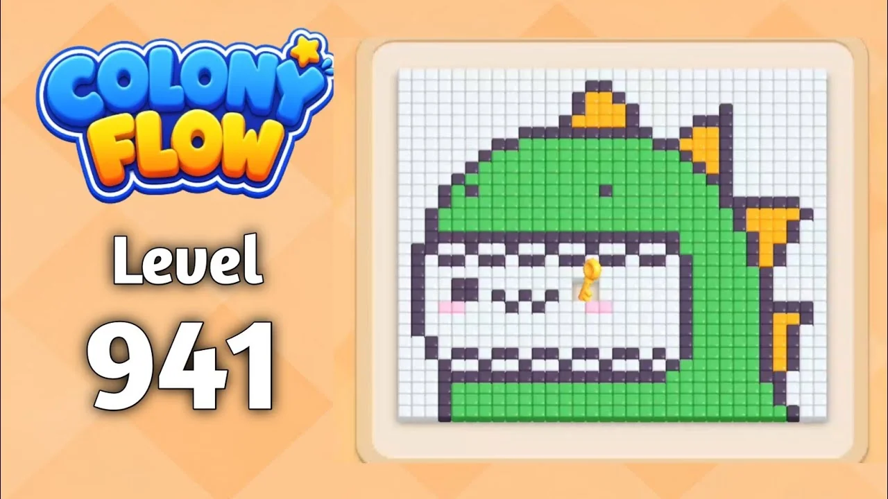 Colony Flow! Level 941 board layout
