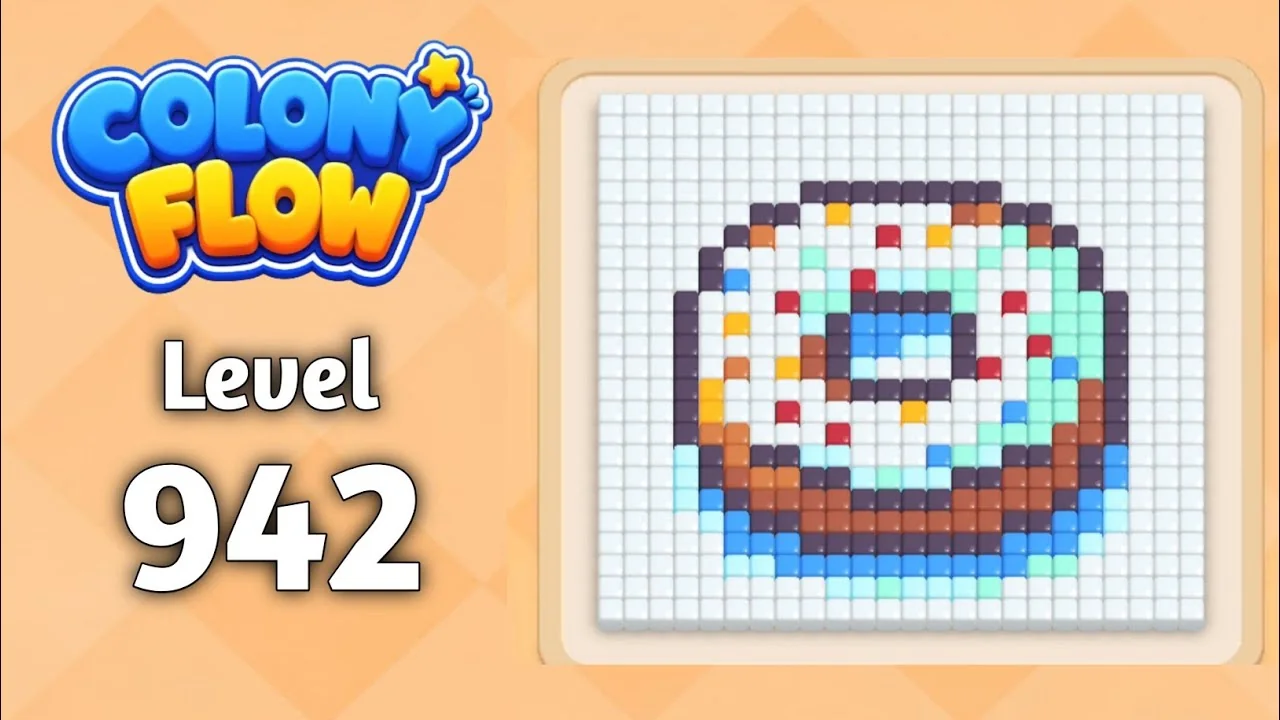 Colony Flow! Level 942 board layout