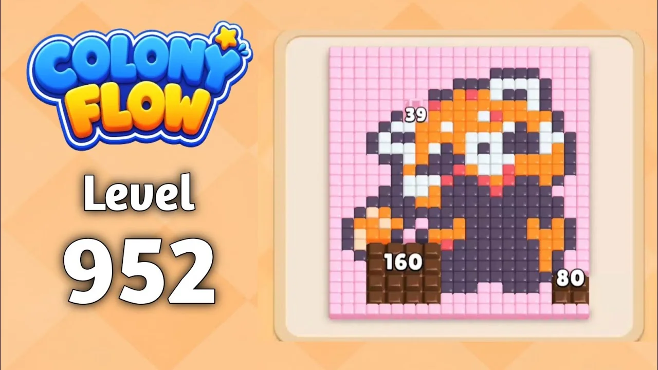 Colony Flow! Level 952 board layout