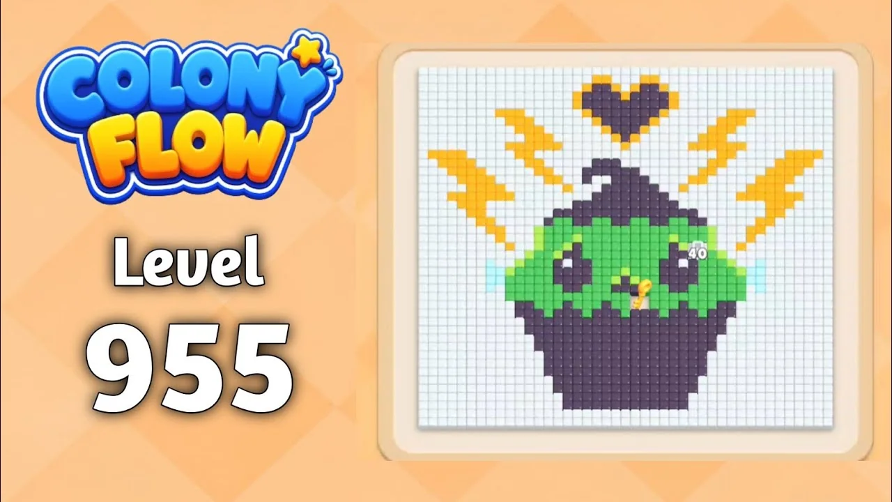 Colony Flow! Level 955 board layout