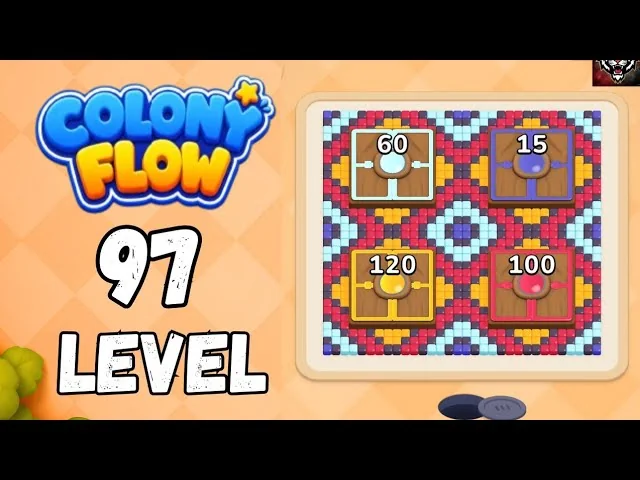 Colony Flow! Level 97 board layout