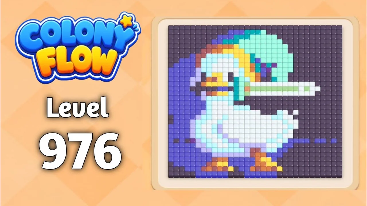 Colony Flow! Level 976 board layout
