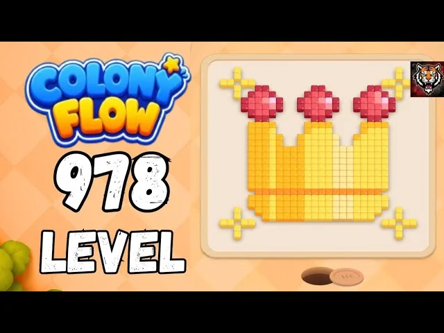 Colony Flow! Level 978 board