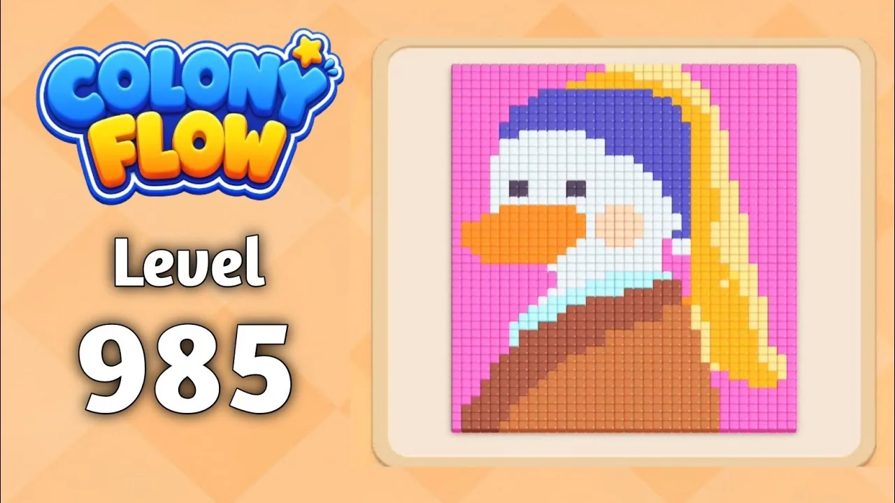 Colony Flow! Level 985 board layout