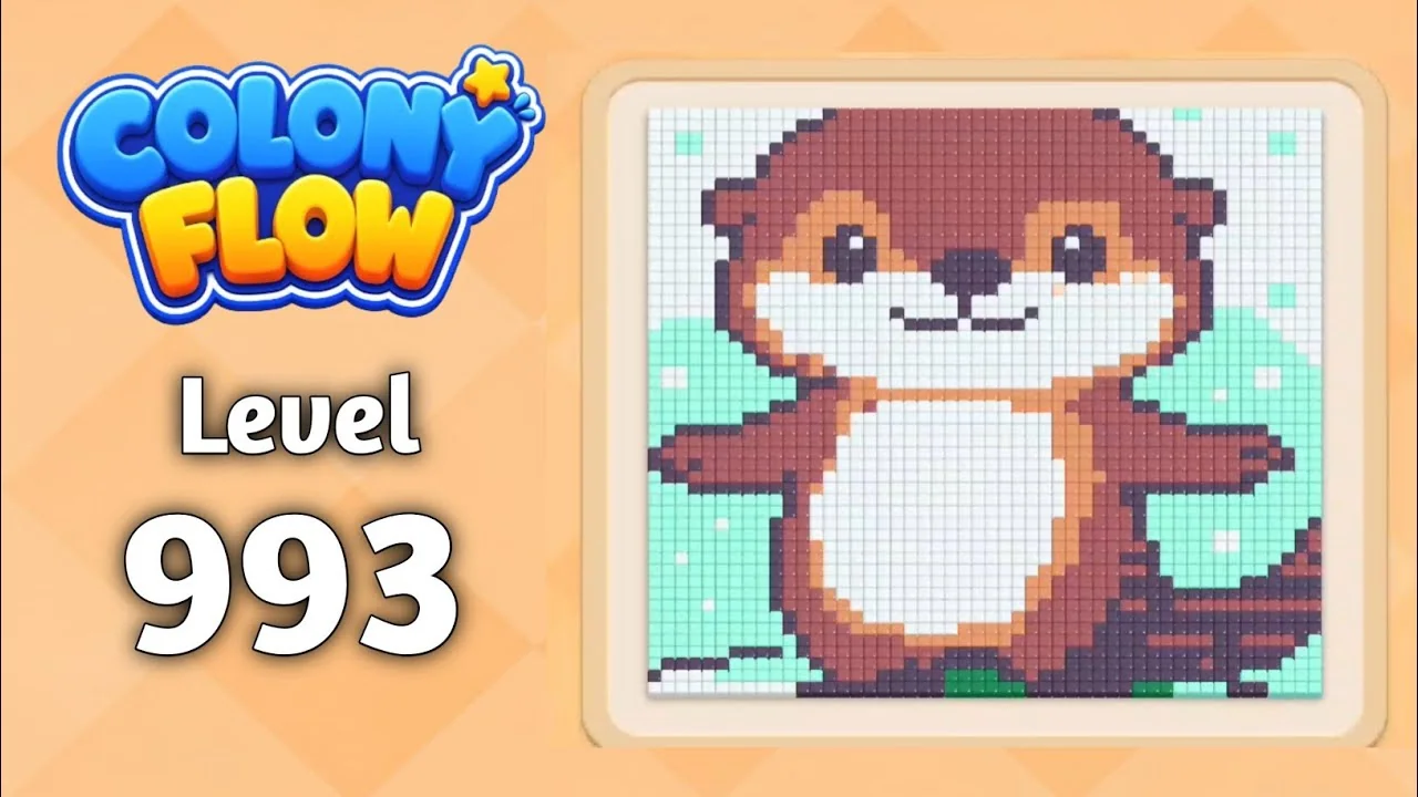 Colony Flow! Level 993 board layout