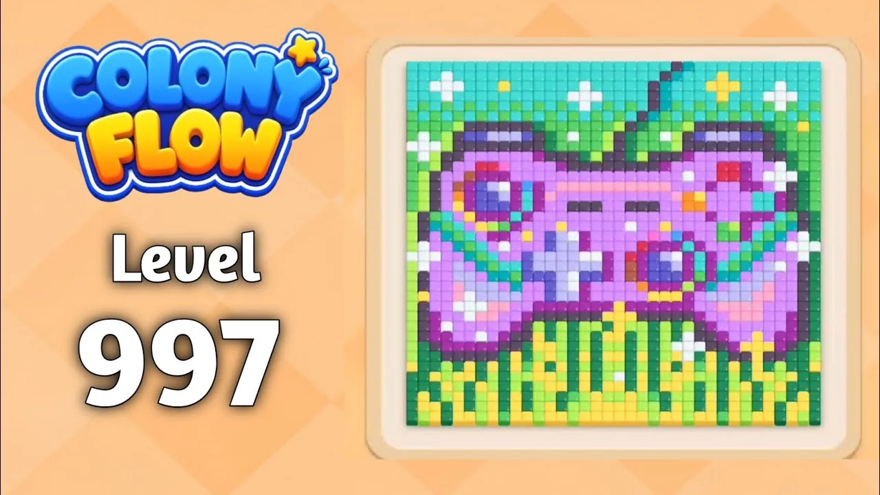 Colony Flow! Level 997 board layout