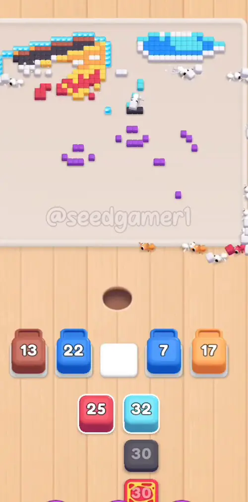 The last blocks running