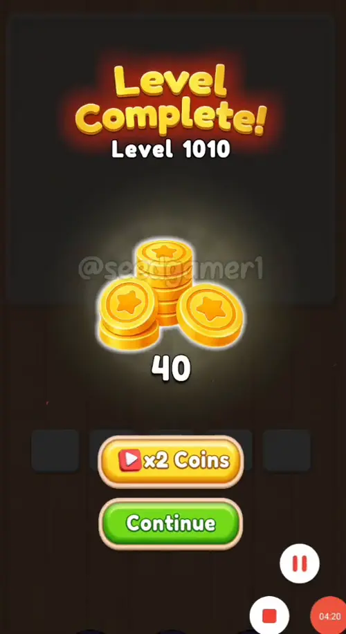 Level complete