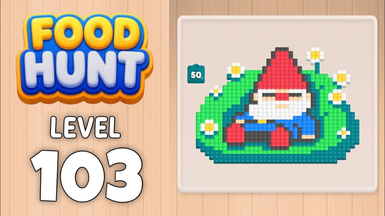 Food Hunt Level 103 board