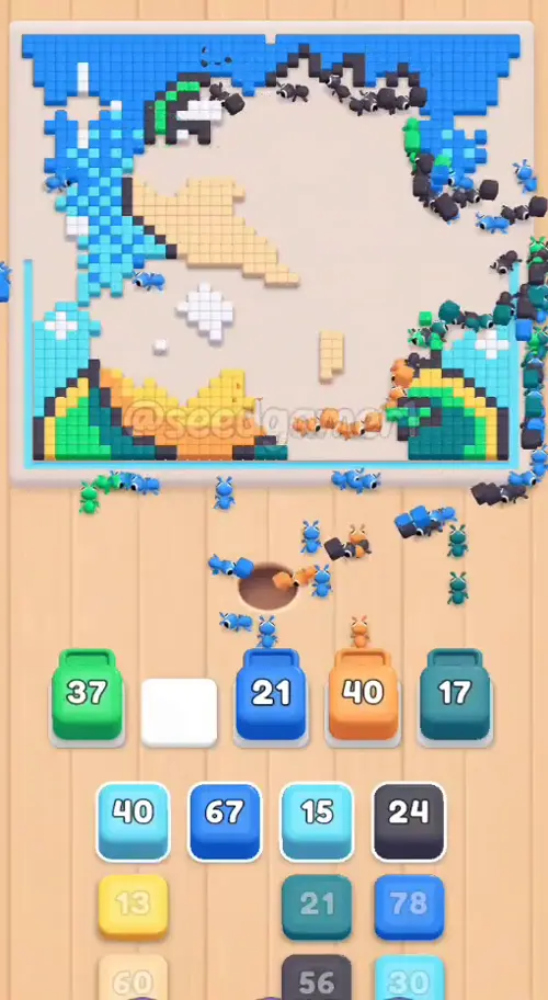 Late churn: several slots recycle back to back
