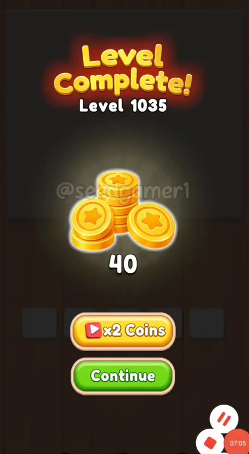 Level complete
