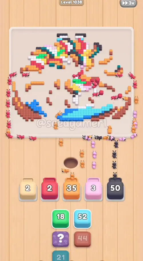 Endgame relay: five blocks cycling fast