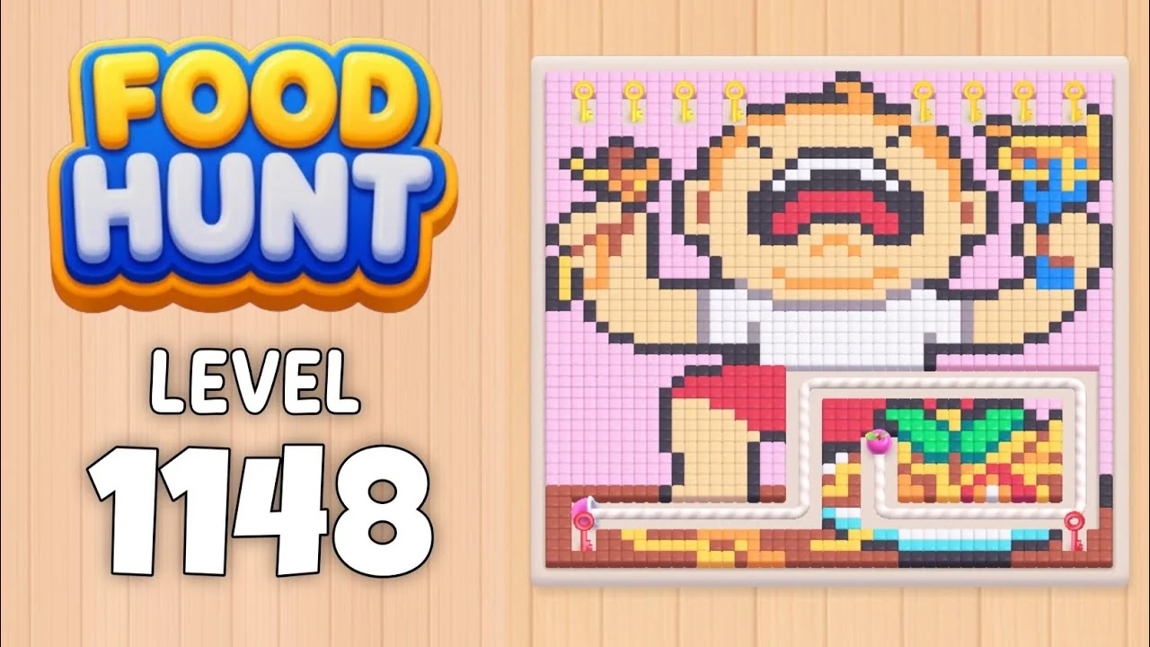 Food Hunt Level 1148 board layout