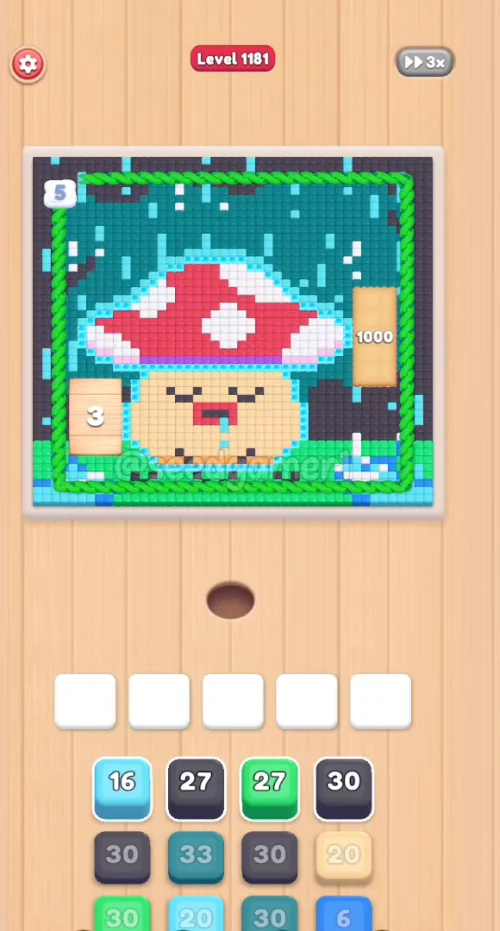 Full board at start