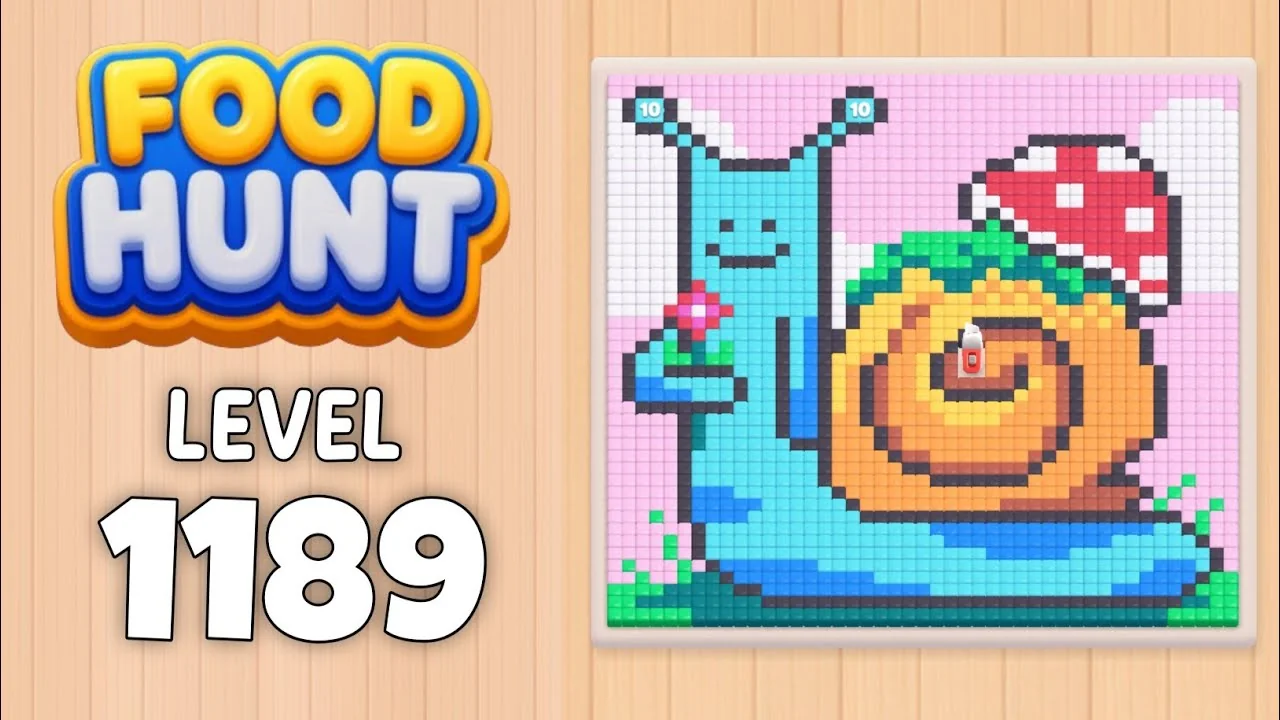 Food Hunt Level 1189 board layout