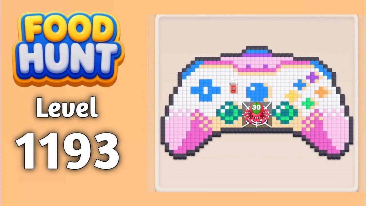 Food Hunt Level 1193 board layout