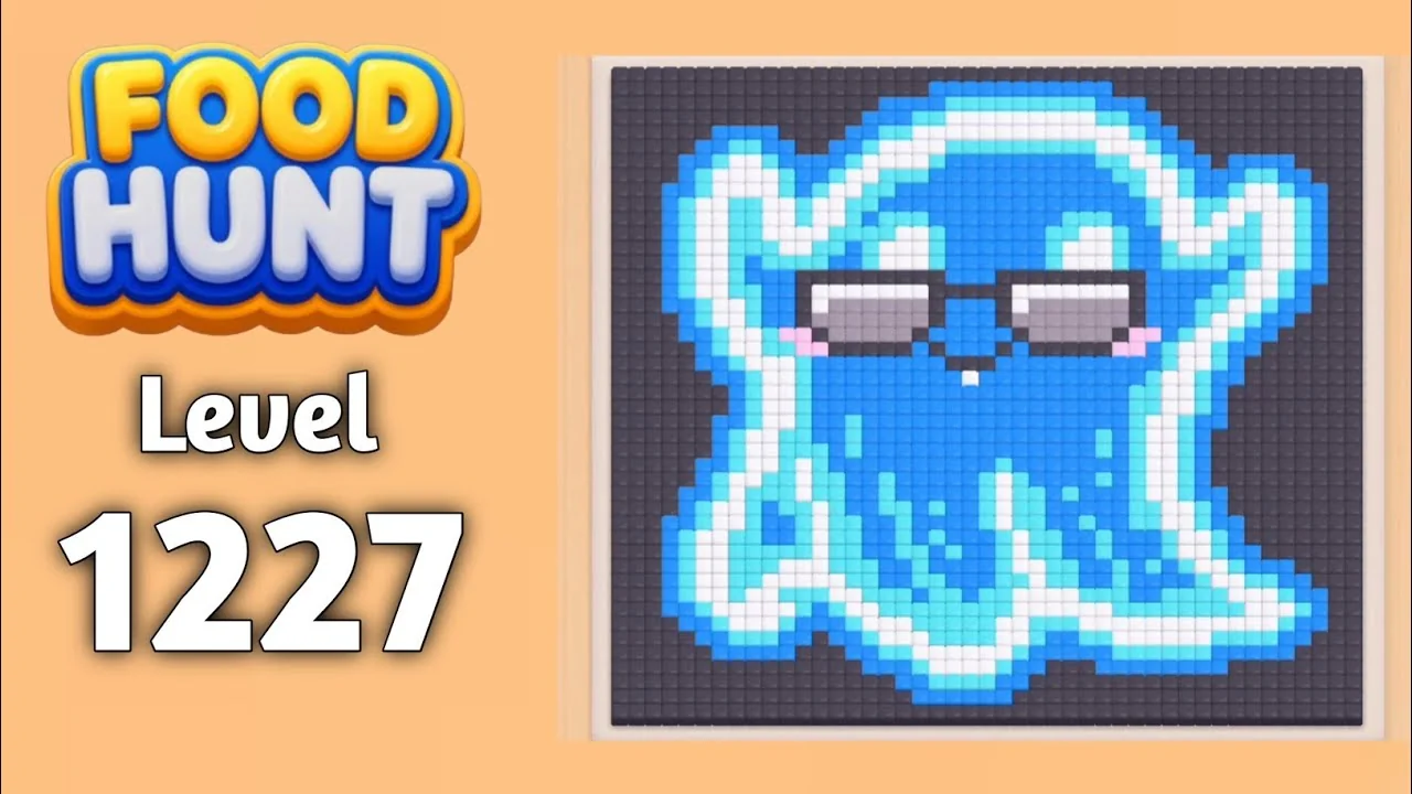 Food Hunt Level 1227 board