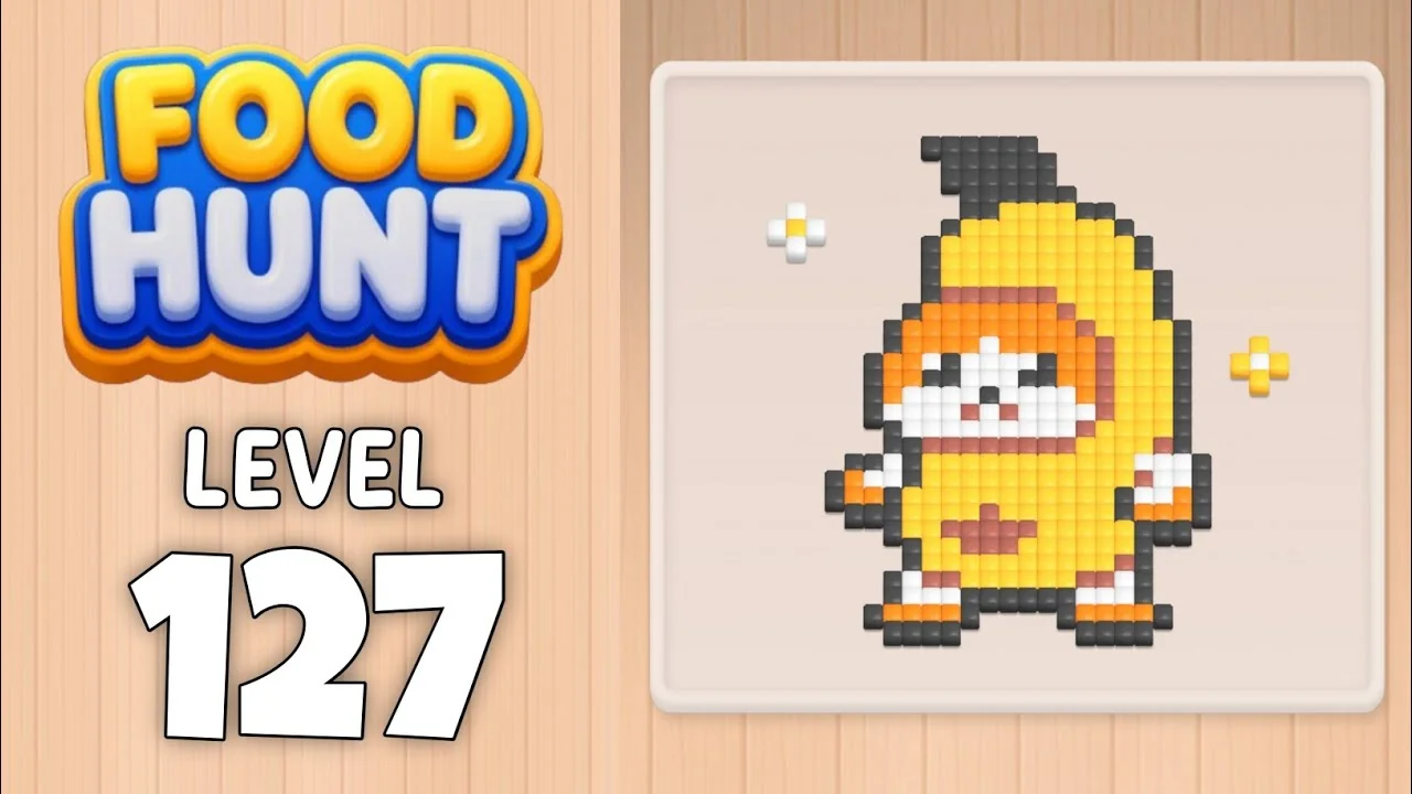 Food Hunt Level 127 board layout