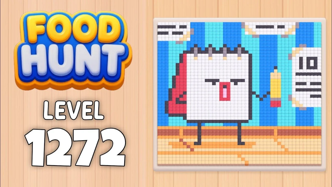 Food Hunt Level 1272 board layout