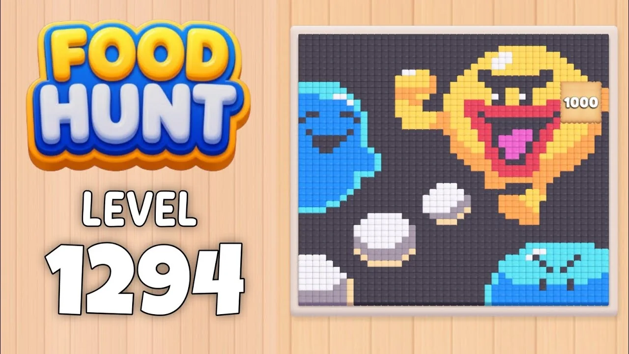 Food Hunt Level 1294 board layout
