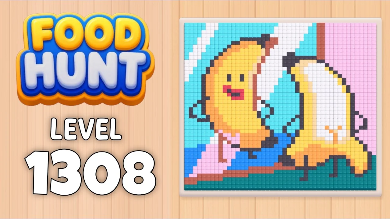 Food Hunt Level 1308 board