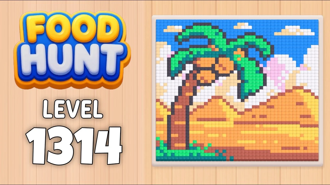 Food Hunt Level 1314 board