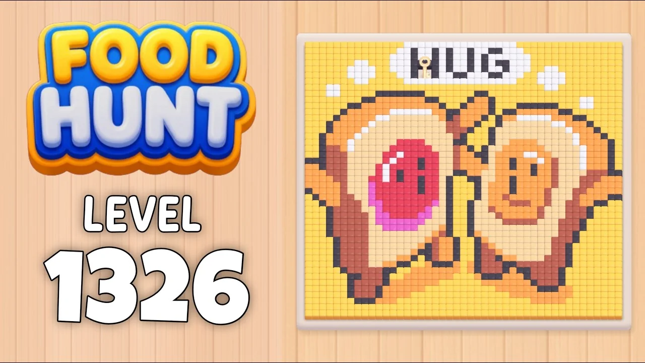 Food Hunt Level 1326 board layout