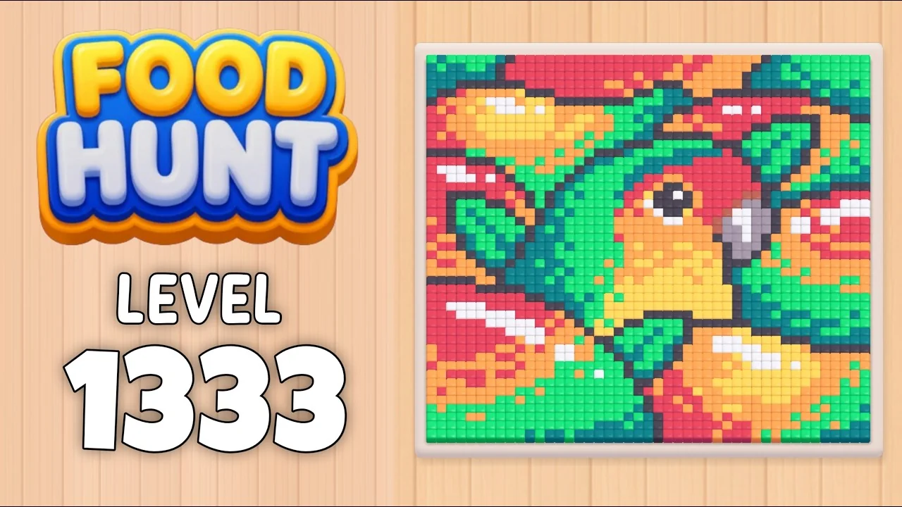 Food Hunt Level 1333 board layout