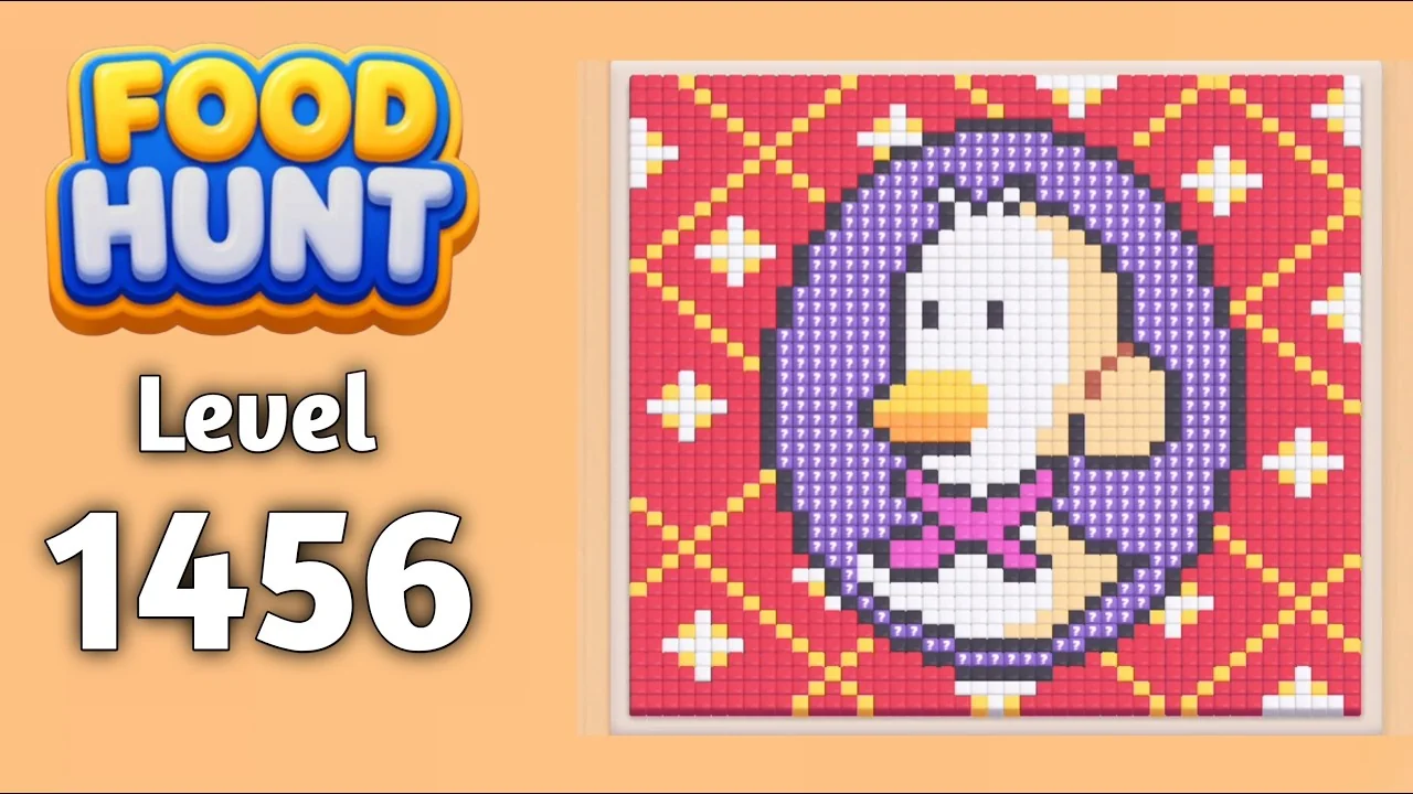 Food Hunt Level 1456 board layout