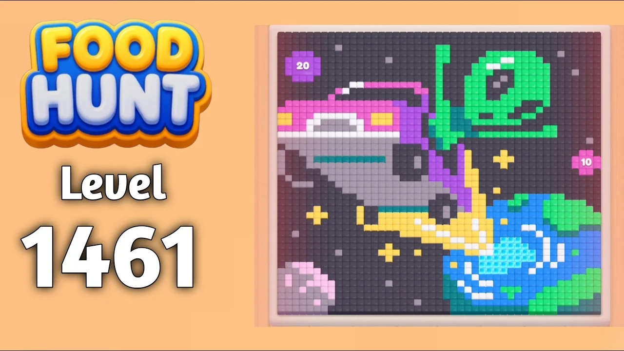 Food Hunt Level 1461 board