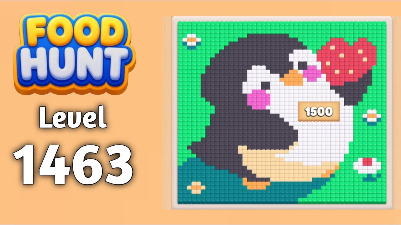 Food Hunt Level 1463 board