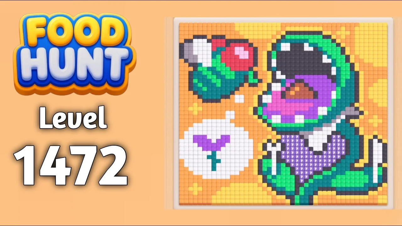 Food Hunt Level 1472 board