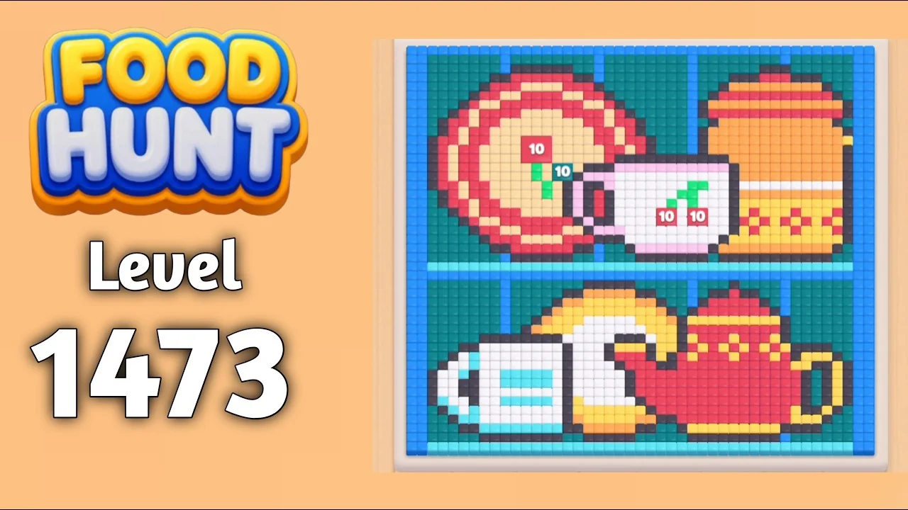 Food Hunt Level 1473 board