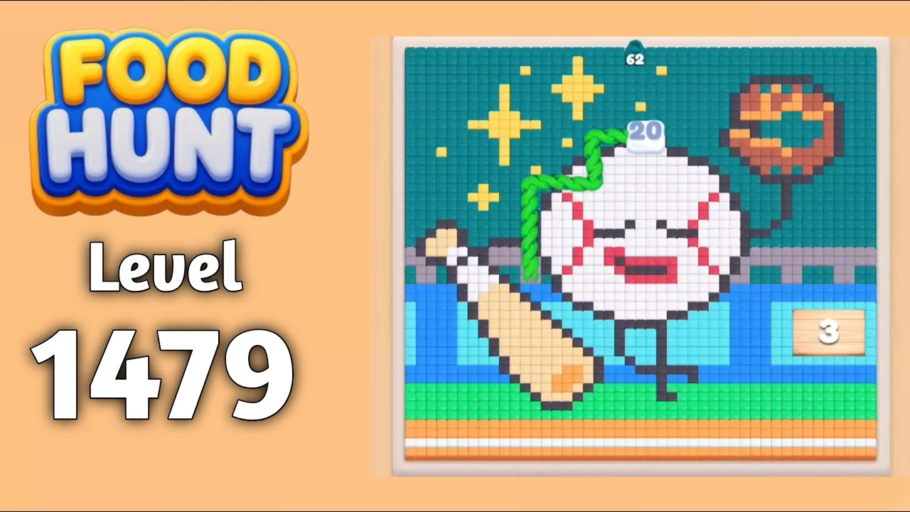 Food Hunt Level 1479 board