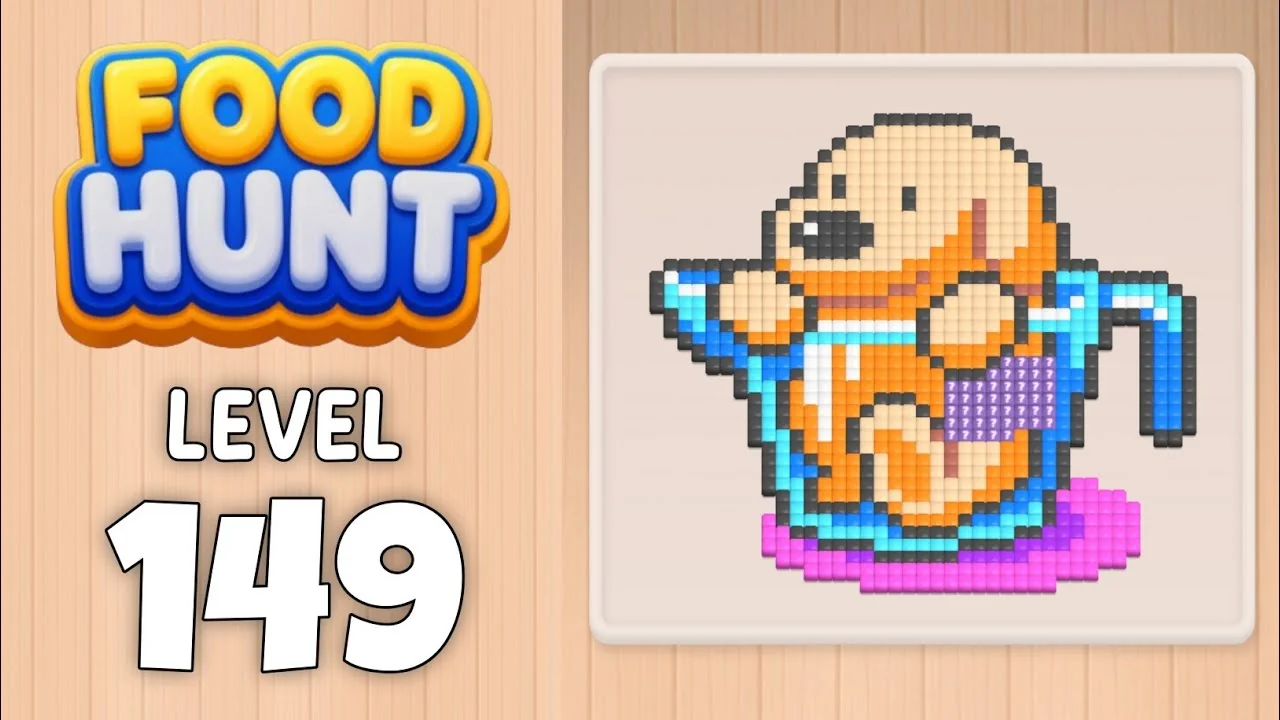 Food Hunt Level 149 board layout