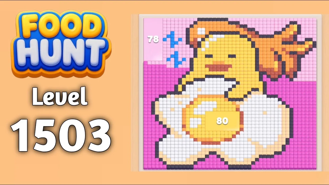 Food Hunt Level 1503 board