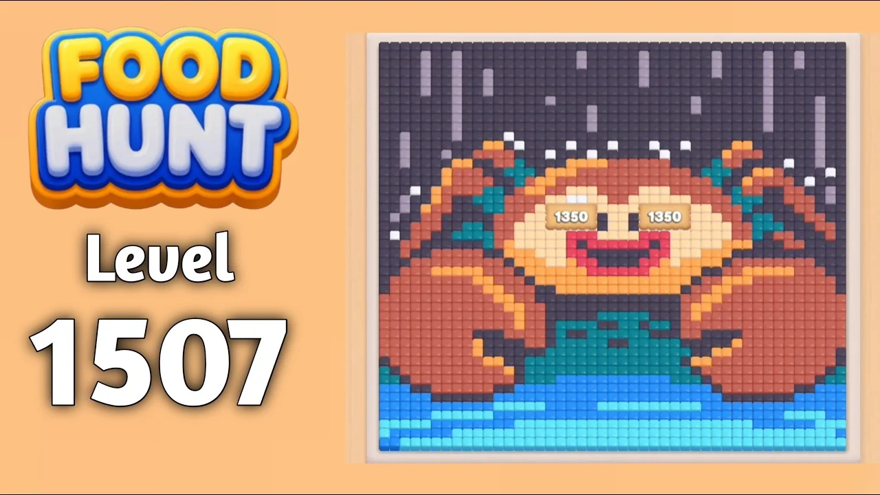 Food Hunt Level 1507 board