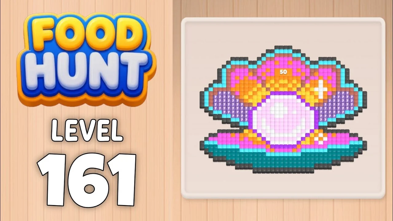 Food Hunt Level 161 board layout